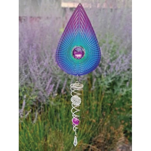 Spinfinity Designs 762 Wind Spinner Set, Purple - 2