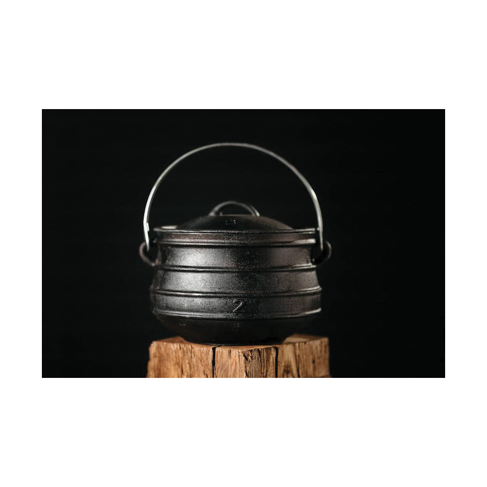 Breeo Kettle, 1.5 gal, Cast Iron, Black - 1