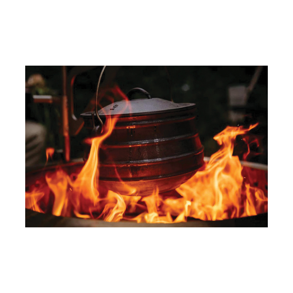 Breeo Kettle, 1.5 gal, Cast Iron, Black - 2