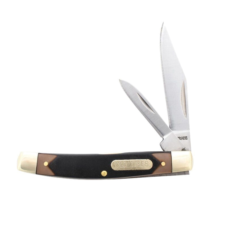 1179231 Pocket Knife, HCS Blade, 2-Blade, Derlin Handle