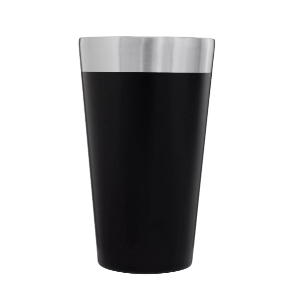 Stanley Stacking Beer Pint, Stanley 1913, 16 oz, Stainless Steel, Matte Black, Insulated - 3