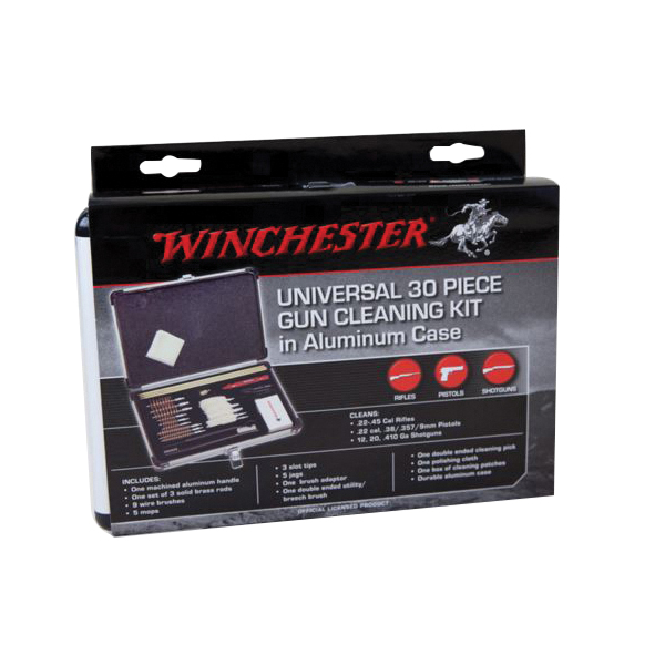 Winchester 258751 Universal Gun Cleaning Kit, Aluminum