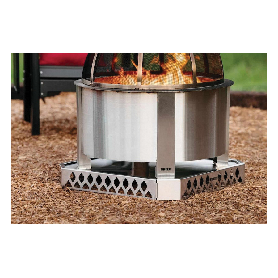 Breeo Base, Stainless Steel, For: X Series 24 Smokeless Fire Pit - 4
