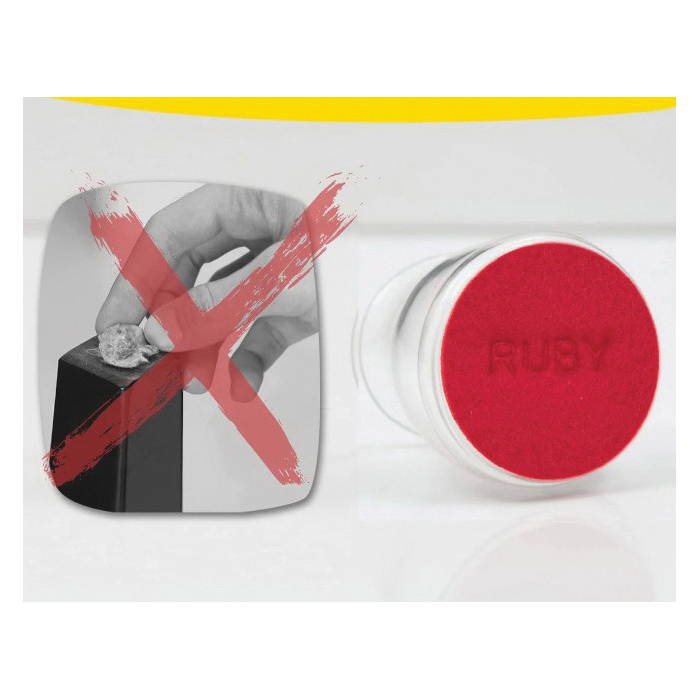 Furniture Ruby Sliders, Bulbhead, Red/White, 8PK - 1