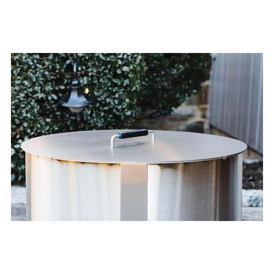 Breeo Lid, 304 Stainless Steel, For: X Series 30 Smokeless Fire Pit - 2
