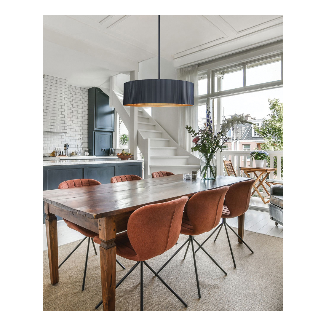 Chandelier, Canarm, Rexton, 3-Light, Matte Black - 2