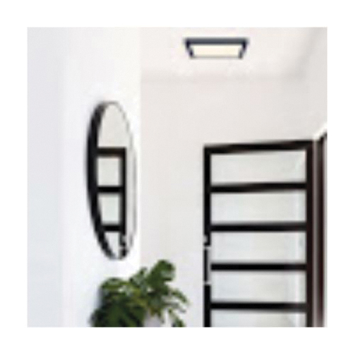 Slimflush Ceiling Light, Canarm, Integrated LEDs, Black, 11 in W - 2