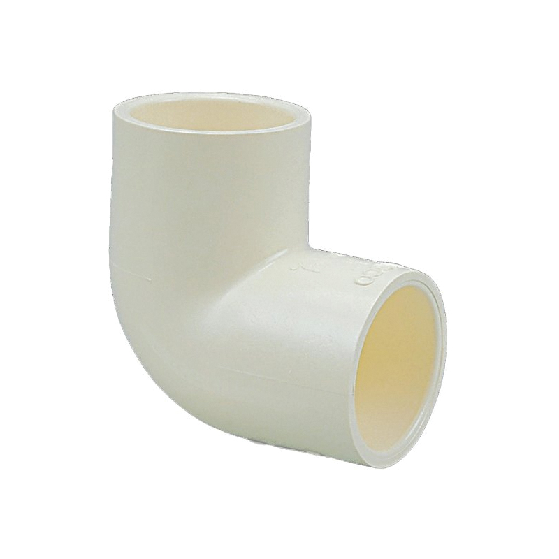 T00110J Pipe Elbow, 3/4 in, Slip, 90 deg Angle, CPVC, White, 10 Pk