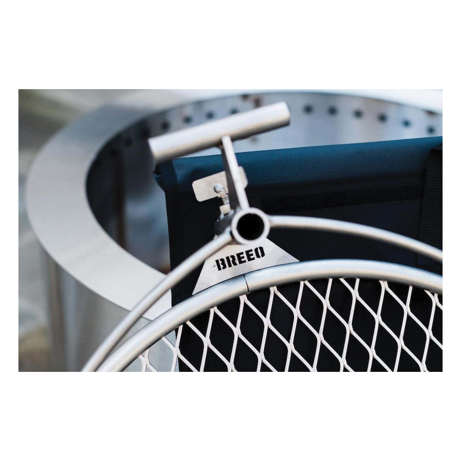 Adjustable Grill, Breeo, Outpost 304, Stainless Steel, For: X Series 19 and Y Series Smokeless Fire Pits - 1