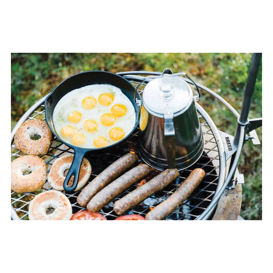 Adjustable Grill, Breeo, Outpost 304, Stainless Steel, For: X Series 19 and Y Series Smokeless Fire Pits - 3