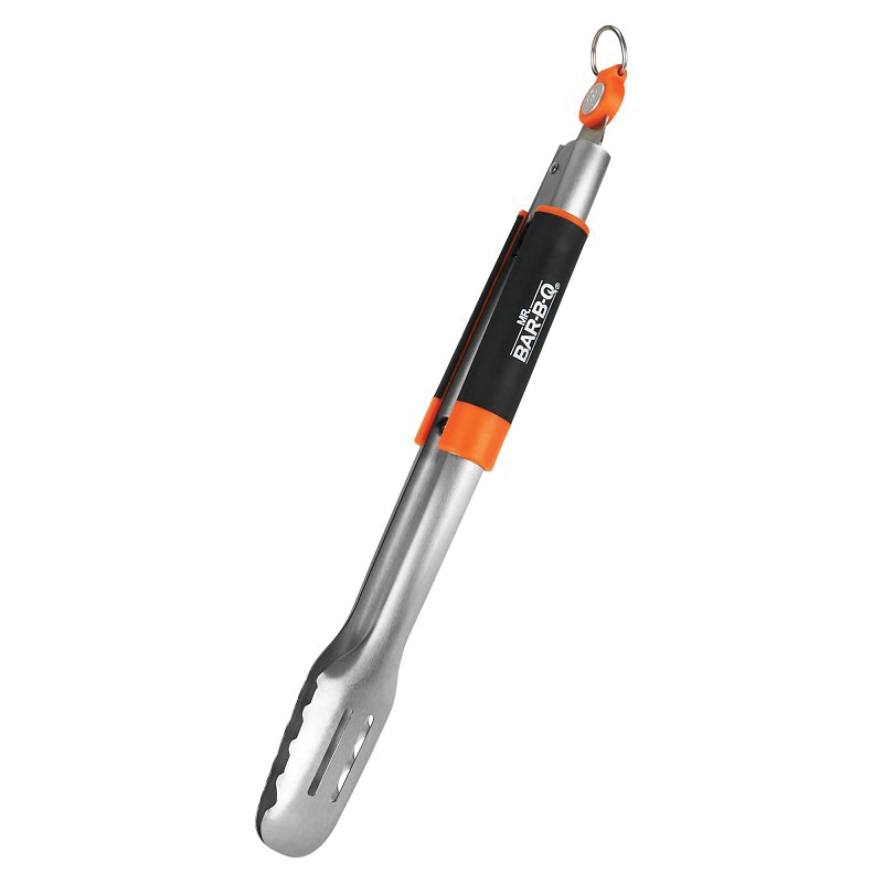 20172Y Locking Tong, Stainless Steel, TPR Handle, Comfort Grip Handle, 16 in Long