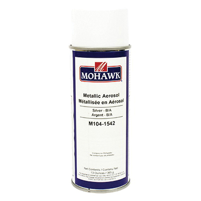 Mohawk Finishing Products M104-1542 CAB Pigmented Finisher, Aerosol, Silver, 13 oz