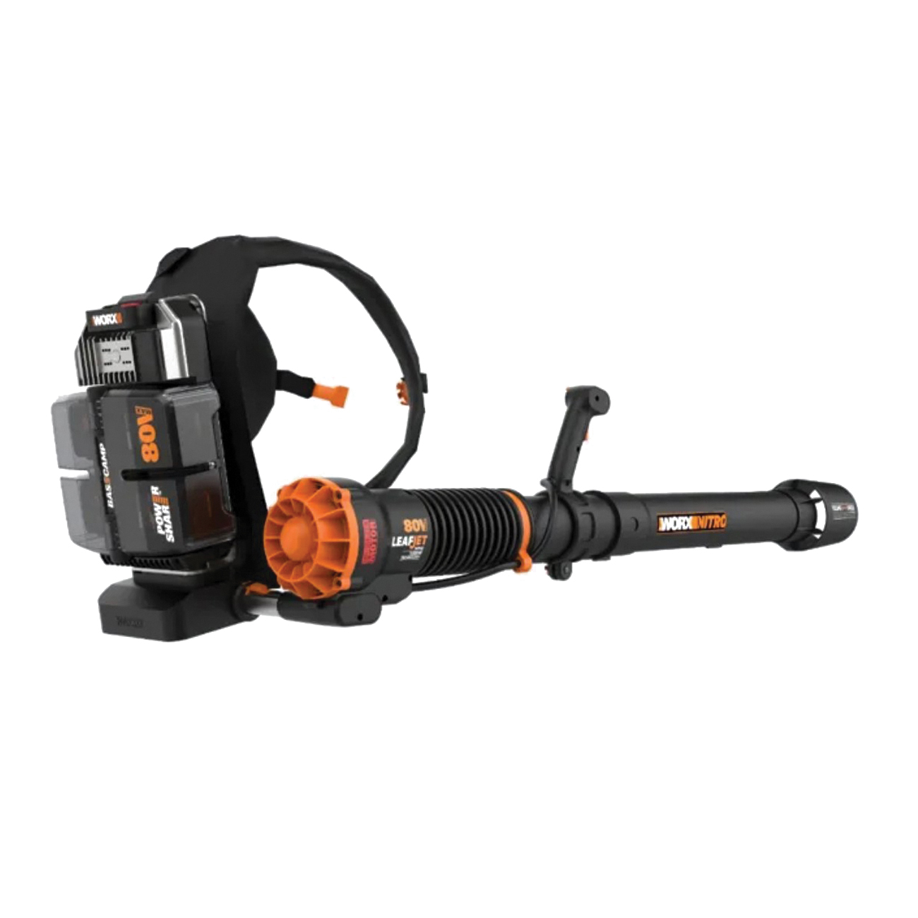 Nitro WG572 Cordless Blower, Battery Included, 5 Ah, 20 V, Lithium-Ion, 800 cfm Air