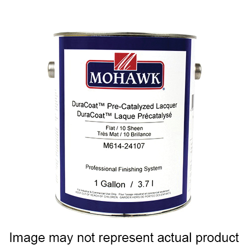 Mohawk Finishing Products DuraCoat M614-24207 Pre-Catalyzed Lacquer, Matte, Liquid, 1 gal