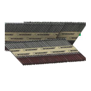 10550 Framing Nail, 0.131 in, 3-1/4 in L, Bright, Clipped Head, Smooth Shank,2,500 Count