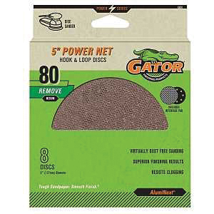 4800 Power Net Disc, 5 in Dia, 80 Grit, Medium