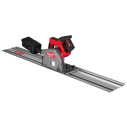 Milwaukee M18 FUEL 2831-21 Plunge Track Saw Kit, Battery Included, 18 V, 6 Ah, 6-1/2 in Dia Saw Blade, 48 deg Bevel