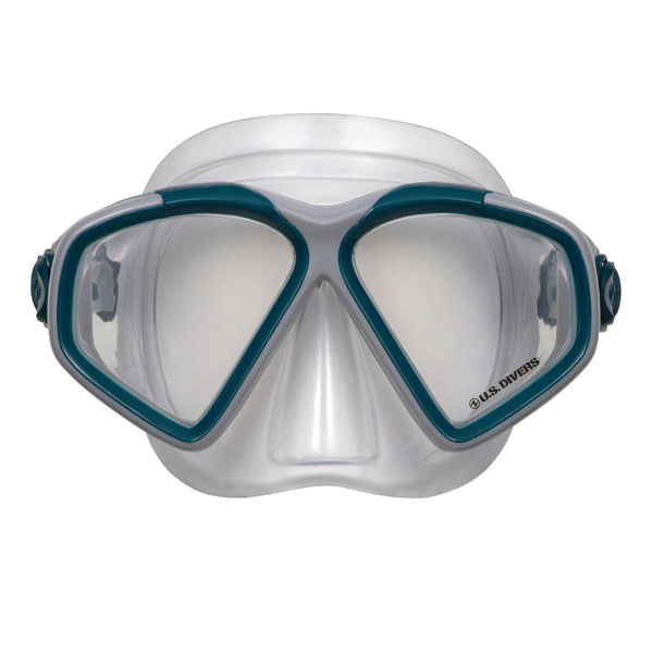 U.S.Divers Cozumel TX Series SC3161004L Mask and Snorkel Combo, Polycarbonate, Gray/Navy - 3