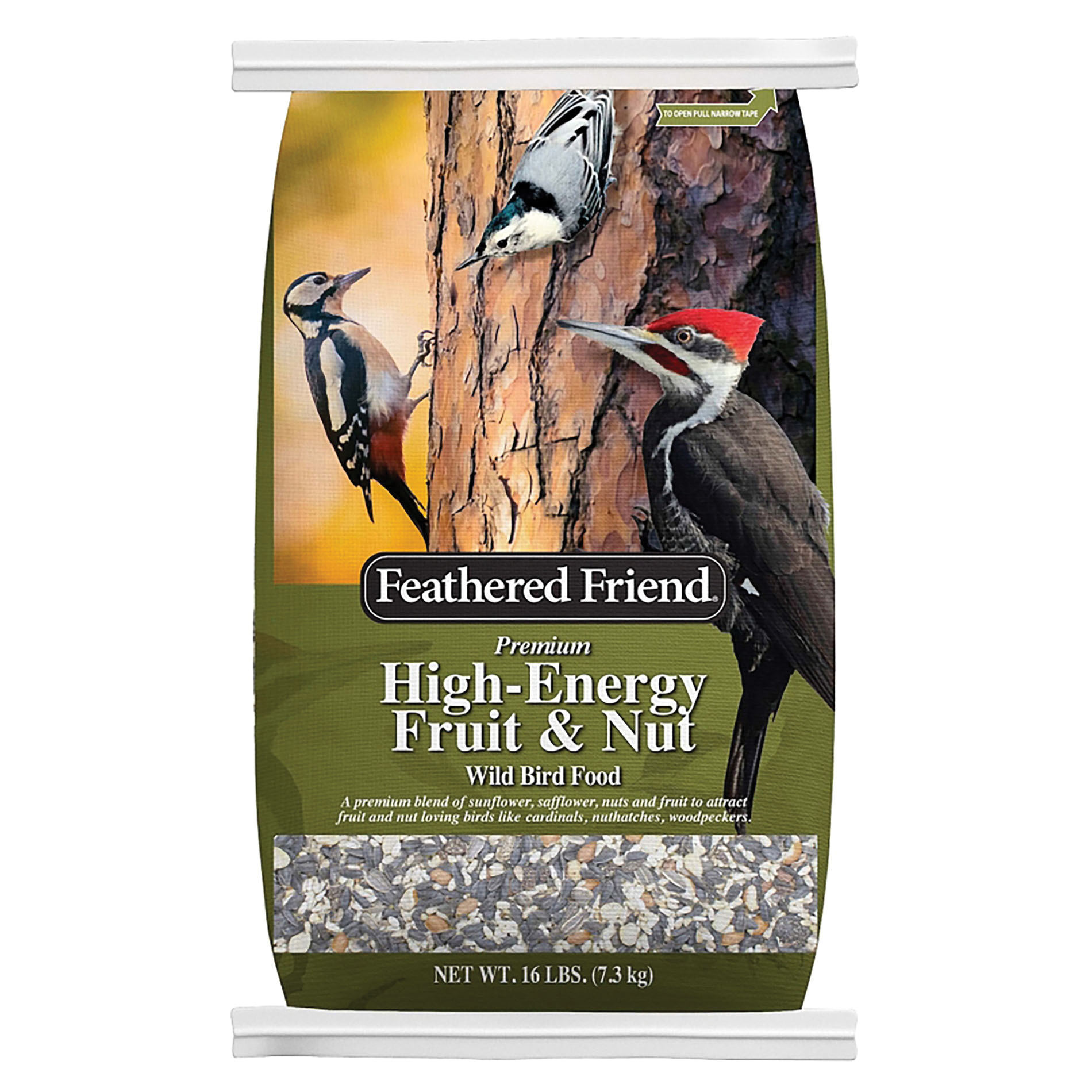 14393 High Energy Fruit & Nut, Seed, 16 lb Bag