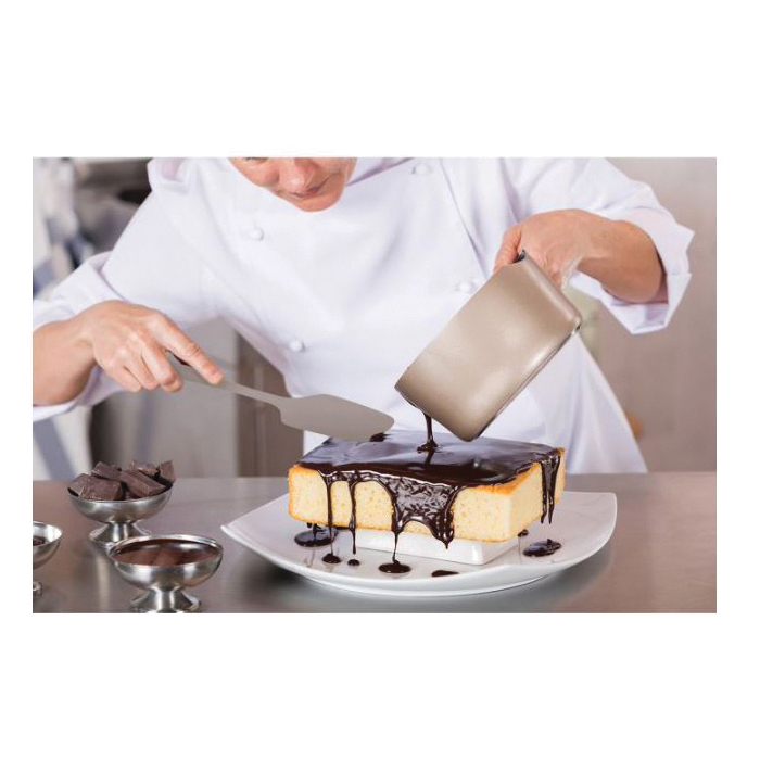 Mrs. Anderson's Baking 43639GRY Spoon Spatula, 2-1/4 in W Blade, 11 in OAL, Silicone Blade, Gray