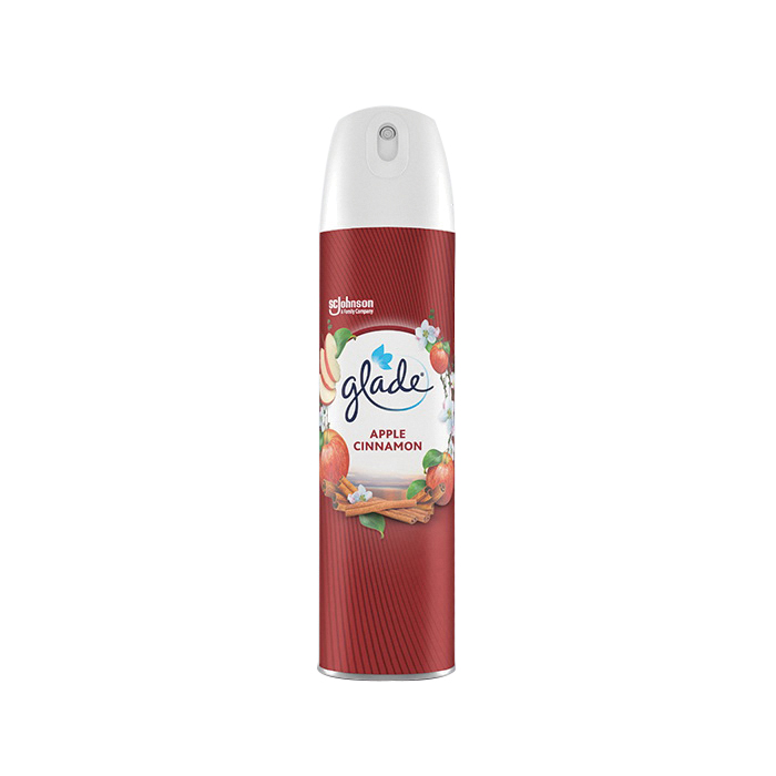 4058 Air Freshener Spray, 8.3 oz, Aerosol Can, Apple Cinnamon