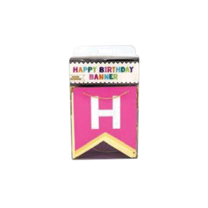 Pictura 8301.0004 Birthday Party Banner, Foil - 1