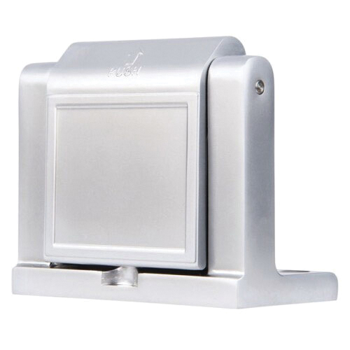 Privacy Door Latch, Brinks, Zinc, Satin Chrome, Silver - 3