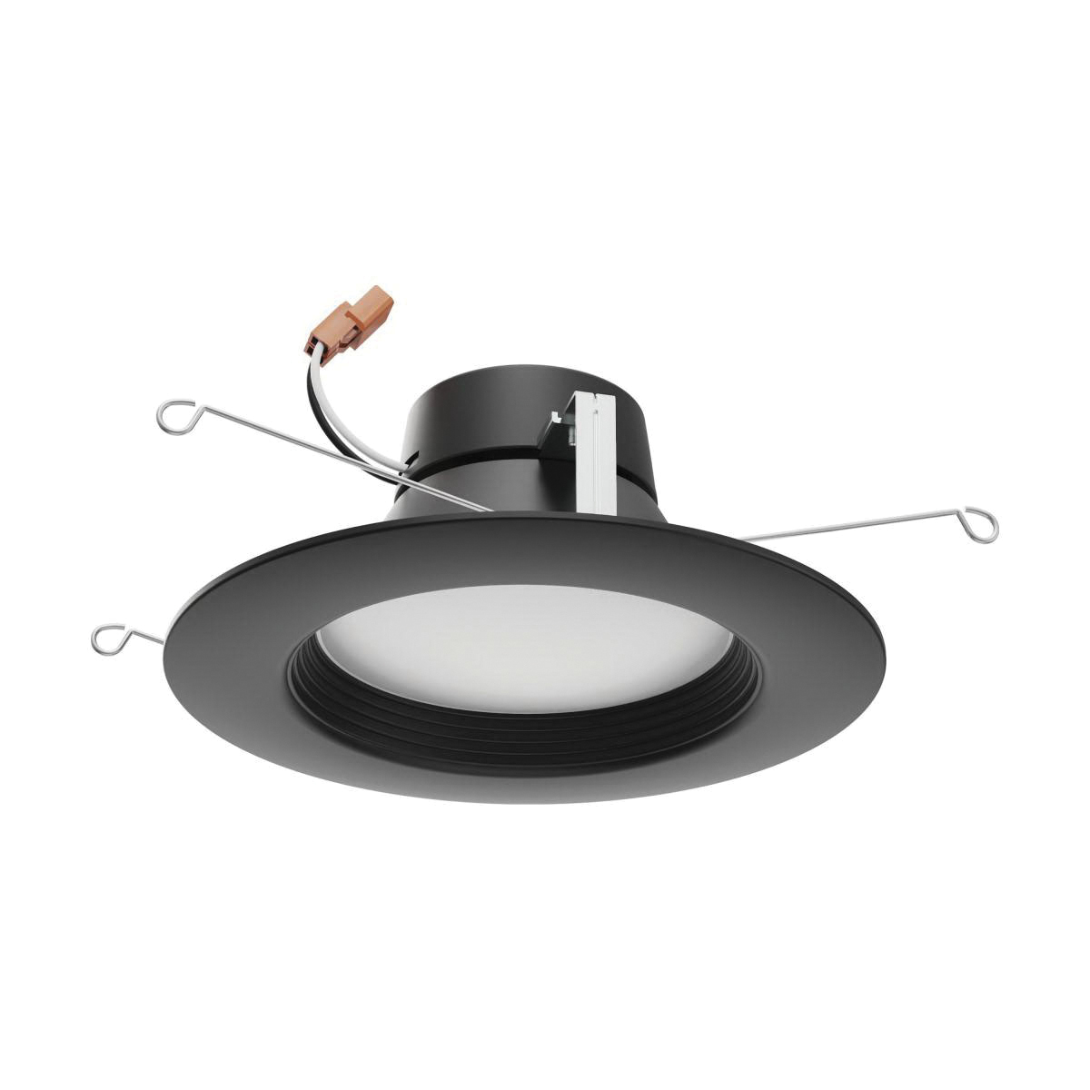 LED Retrofit Downlight, Satco, Baffle, 4 in, 120V, Aluminum/Plastic, Cool White/Warm White - 2