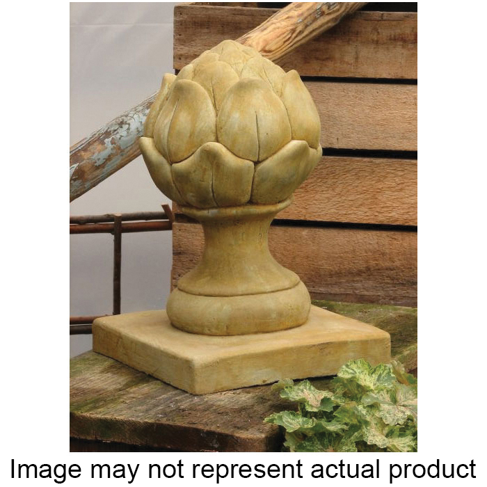 NICHOLS BROS STONEWORKS GNFAR Nichols Bros Stoneworks GNFAR Garden Statue, Artichoke Finial - 1