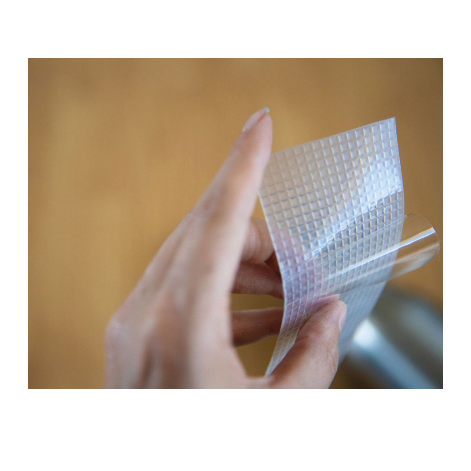 Cattongue Grips, GRIPTION All Grip, No Slip Series, Anti-Slip Tape, 10 ft L, 2 in W, HDPE Backing, Clear - 2