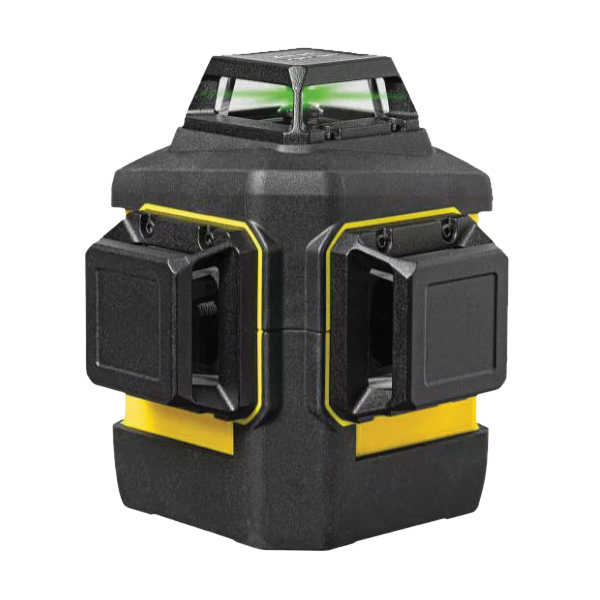 Stabila 03420 Laser System Kit, +/-1/8 in at 30 ft Accuracy, 3-Beam, 3-Line, Green Laser - 2