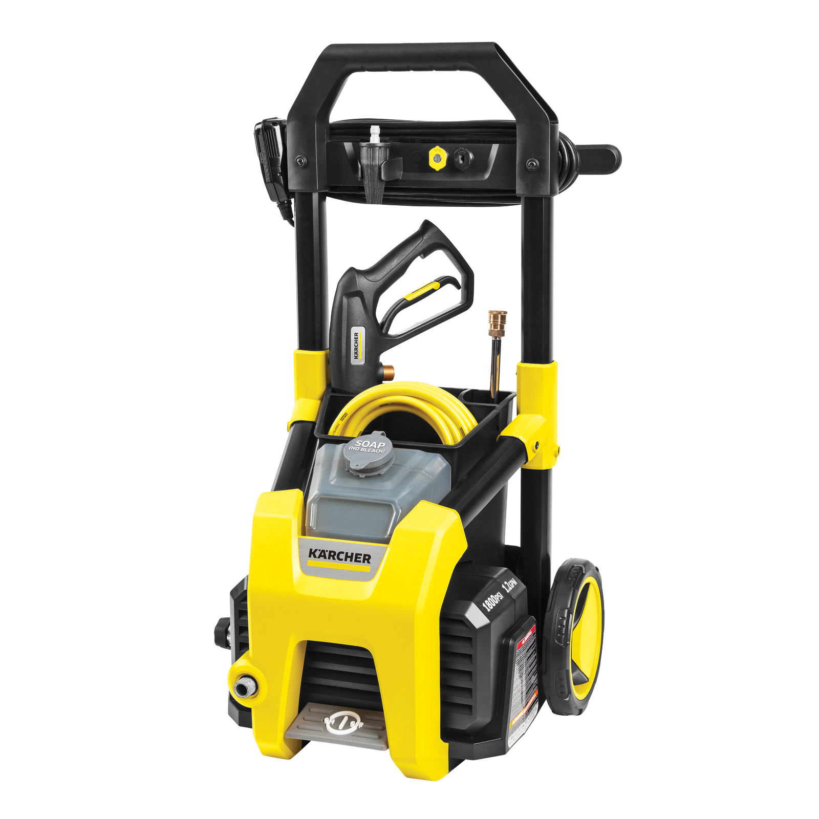 K1800PS 1.106-201.0 Electric Pressure Washer, 1 -Phase, 13 A, 120 VAC, 1800 psi Operating, 1.2 gpm