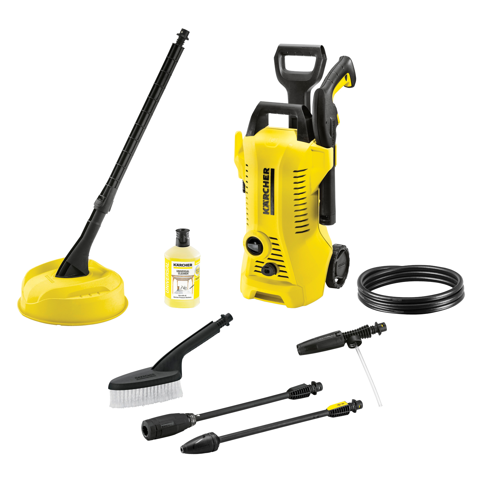 K2 PC CHK 1.673-610.0 Electric Pressure Washer with Car and Home Kit, 1 -Phase, 120 VAC, 1700 psi Operating