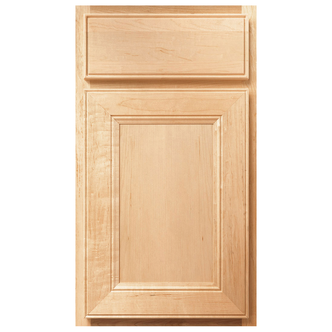 Diagonal Wall Corner Cabinet, Aristokraft, 24 in W, Landen Maple - 1