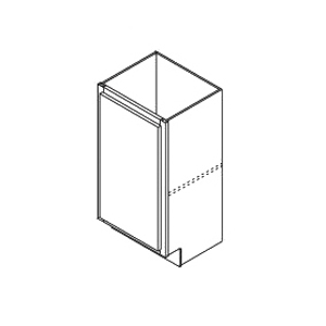 Base Cabinet, Aristokraft, Sinclair Flagstone, 9 in W - 1