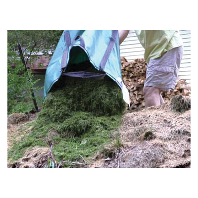 Yard Bag, Halsted, DURASACK, 48 gal, Polypropylene, Green - 4