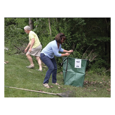 Yard Bag, Halsted, DURASACK, 48 gal, Polypropylene, Green - 5