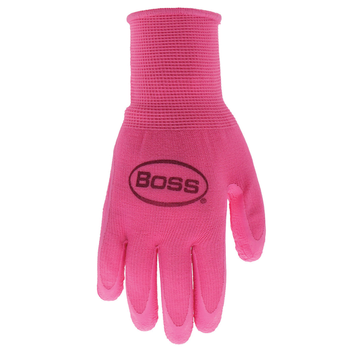 Tactile Latex Coated Gloves, Boss, Women's, Medium/Large, Blue or Pink, 2PK - 3