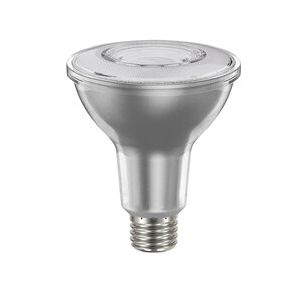 Natural 40913 LED Bulb, PAR30LN Lamp, 75 W Equivalent, E26 Medium Lamp Base, Dimmable, Silver