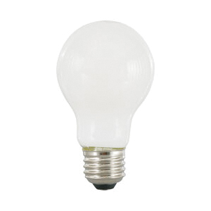 Natural 41295 LED Bulb, A19 Lamp, 60 W Equivalent, E26 Medium Lamp Base, Dimmable, Frosted