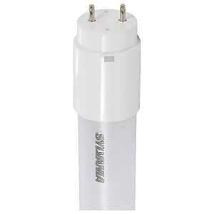 Sylvania 41670 LED Bulb, Type A Replacement, T8 Lamp, Bi-Pin Lamp Base, Cool White, 4100 K Color Temp - 2