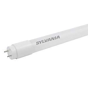 Sylvania 41670 LED Bulb, Type A Replacement, T8 Lamp, Bi-Pin Lamp Base, Cool White, 4100 K Color Temp - 3