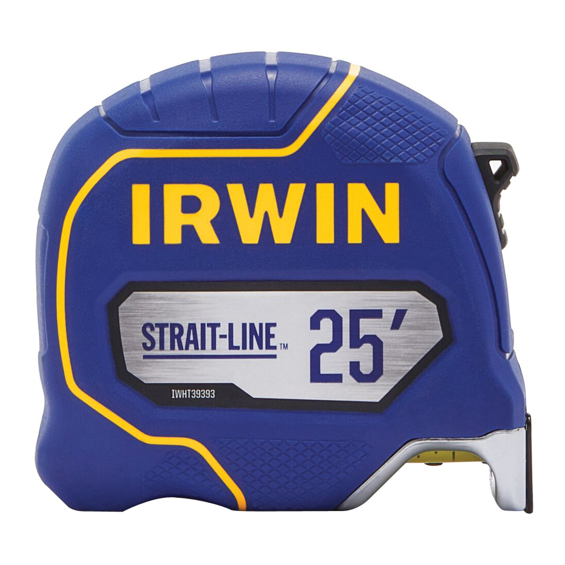 IWHT39393S Tape Measure, Double-Sided Blade, 25 ft L Blade, 1-1/4 in W Blade, 13 ft Standout, 1/PK