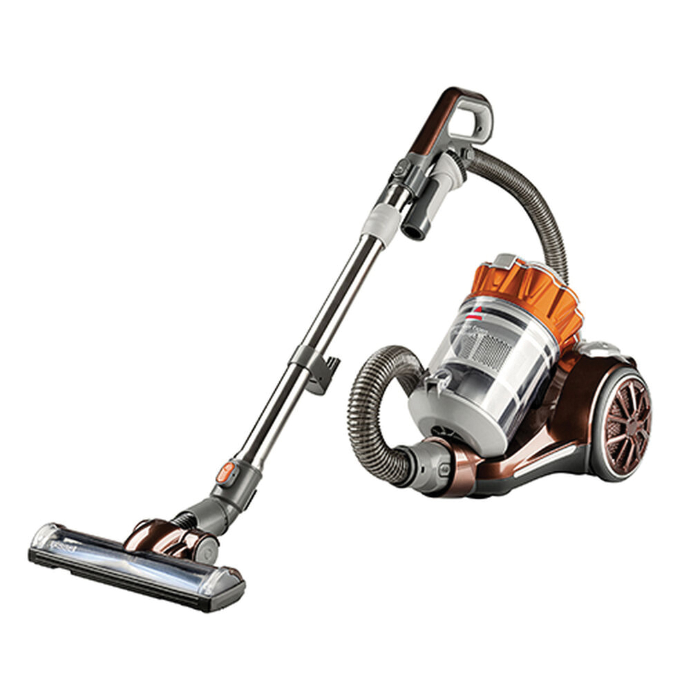 Hard Floor Expert 1547 Canister Vacuum, 2 L Vacuum, Multi-Level Filter, 18 ft L Cord, Burnt Orange