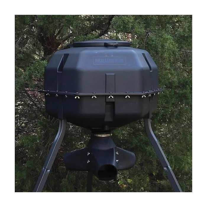 Moultrie MFG-15010 Deer Gravity Feeder, Gravity, 325 lb Hopper, Steel - 4