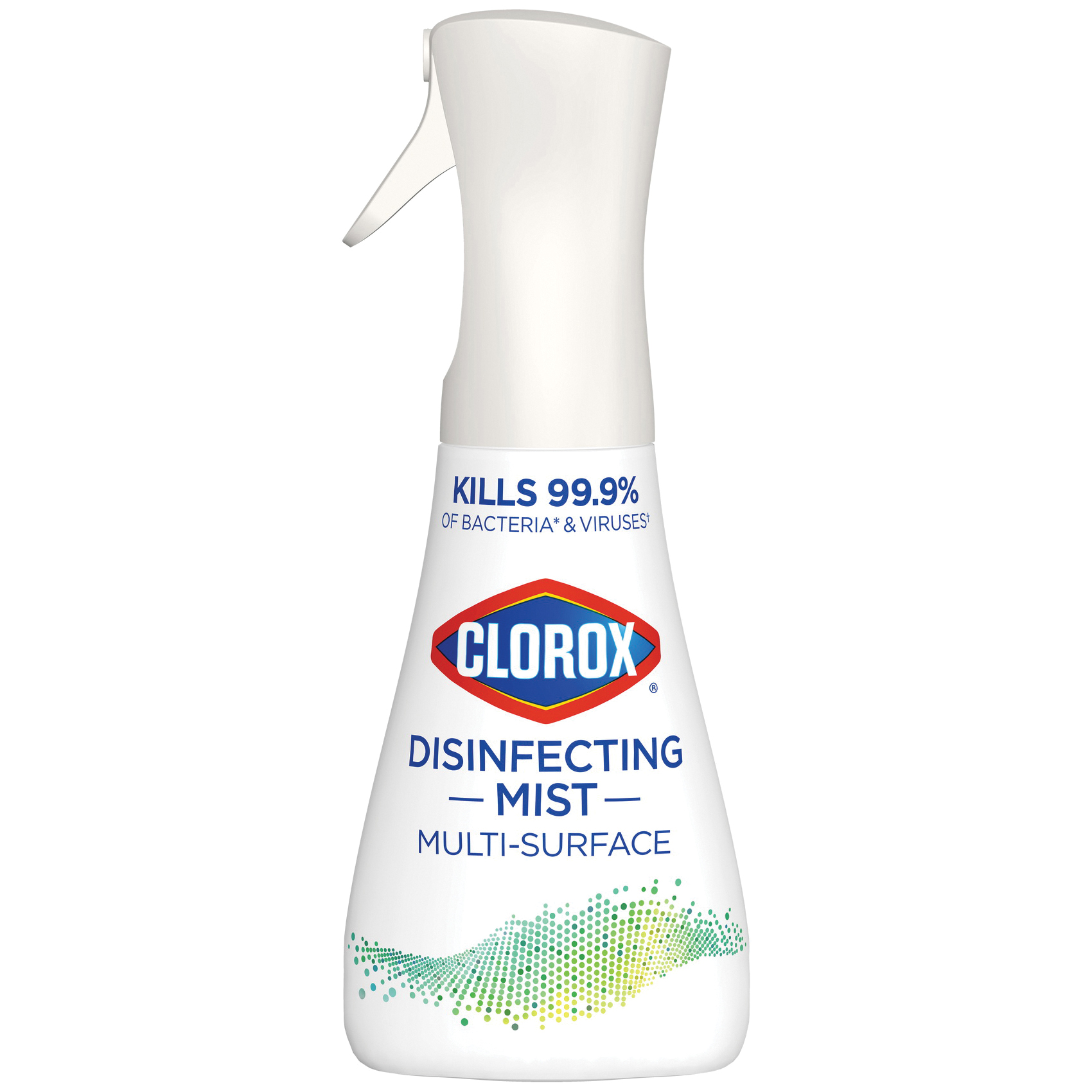 60152 Multi-Surface Disinfectant, 16 oz, Trigger Spray Bottle, Liquid, Eucalyptus Peppermint, Clear