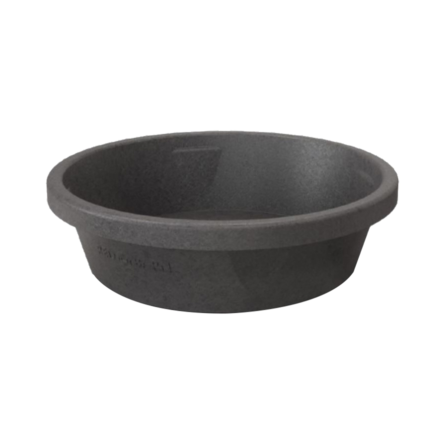5600115 Flexible Feed Pan, 15 gal, Rubber, Black