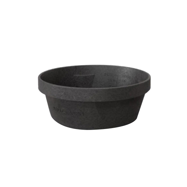 5600101 Flexible Feed Pan, 1 gal, Rubber, Black