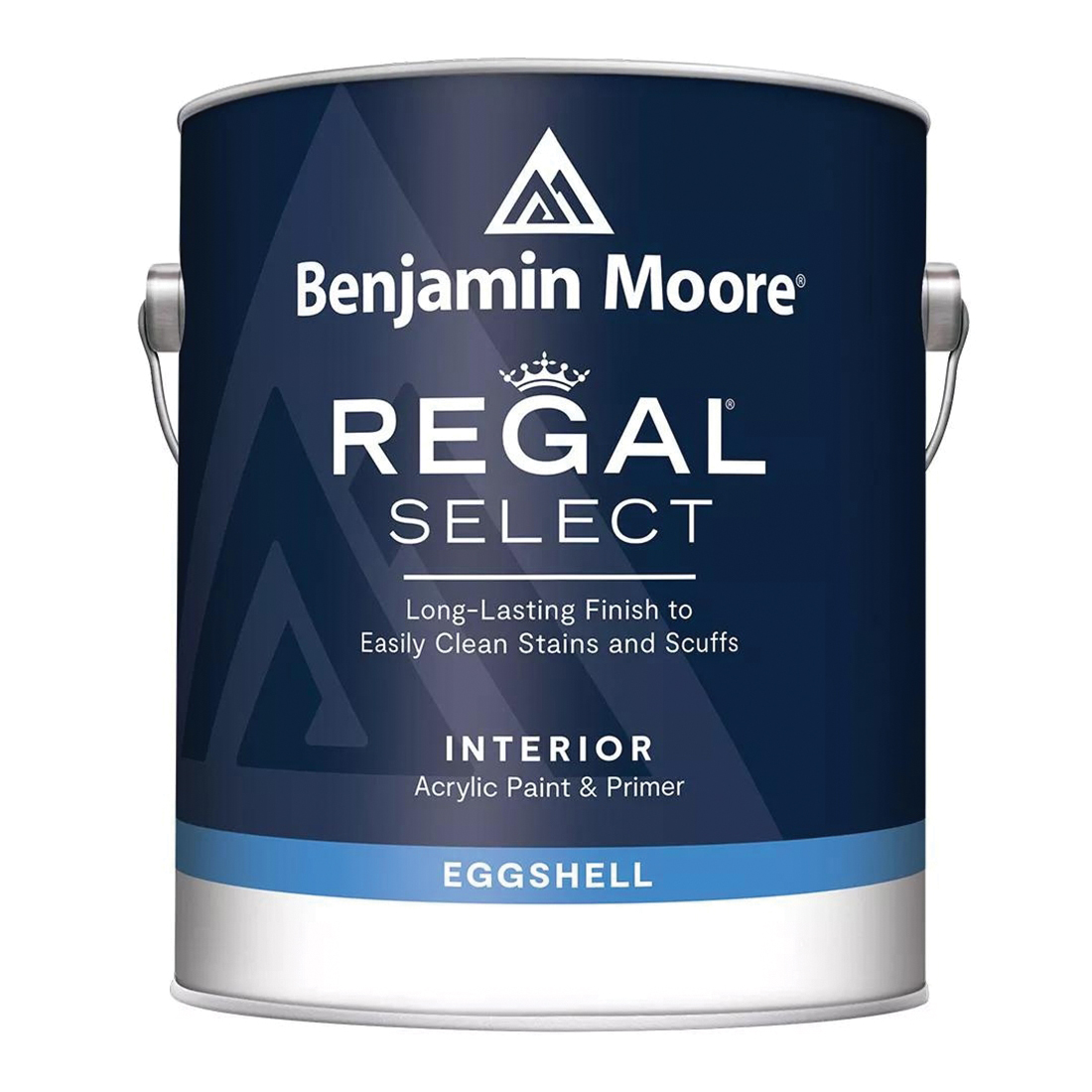 Regal Select N549 Series N549-04-001 Acrylic Paint, Eggshell, Decorators White, 1 gal