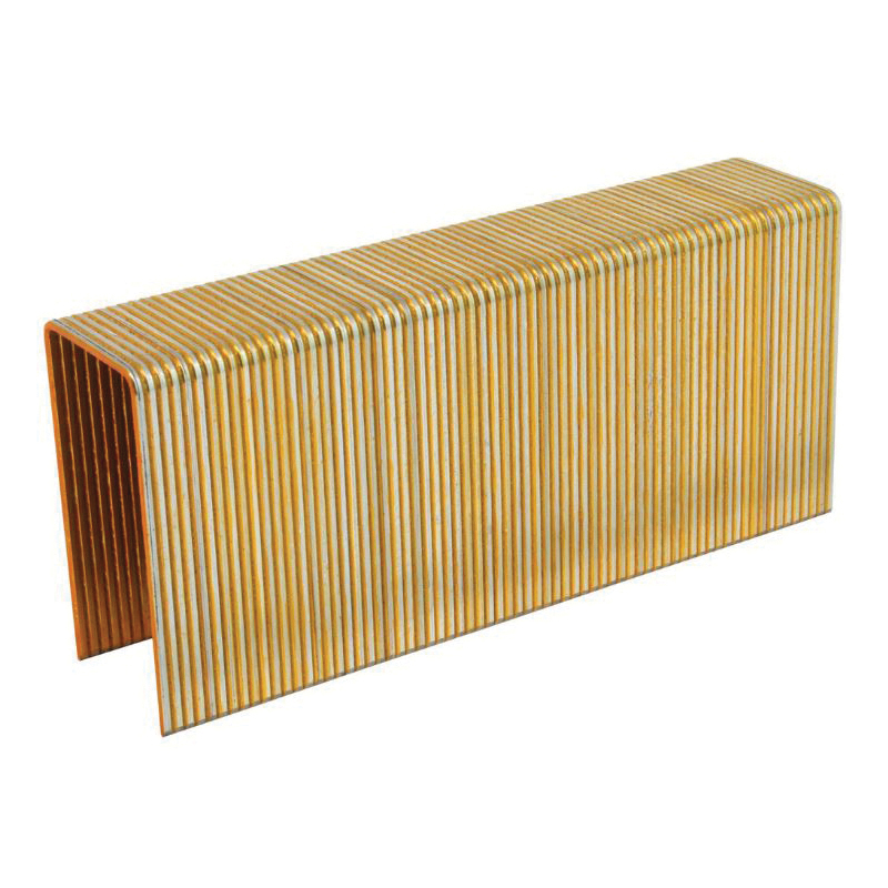 3608PG-5M Staple, 1 in W Crown, 1 in L Leg, 16 ga, Galvanized